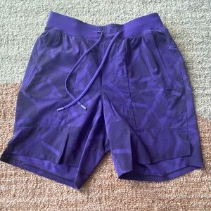Lululemon License to Train 7” Shorts - Small Purple
